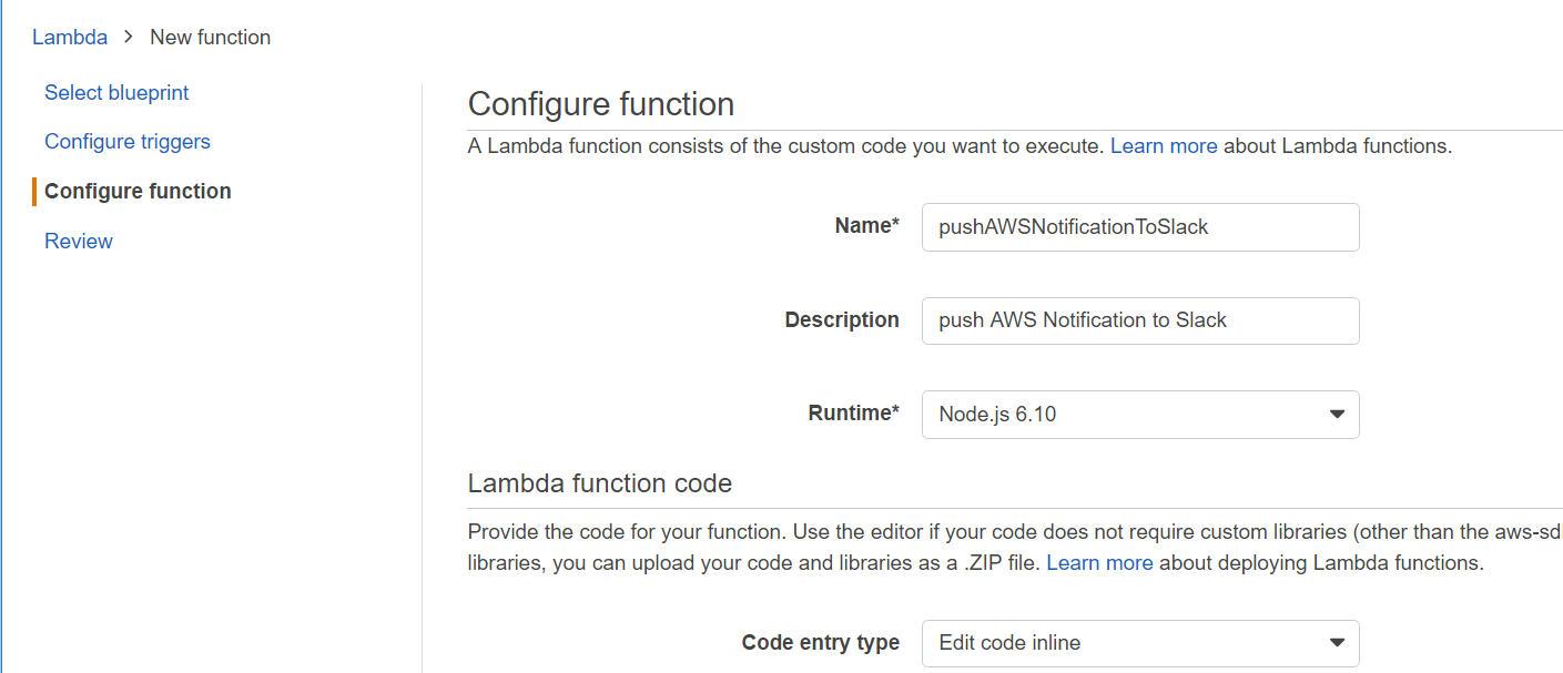 AWS lambda