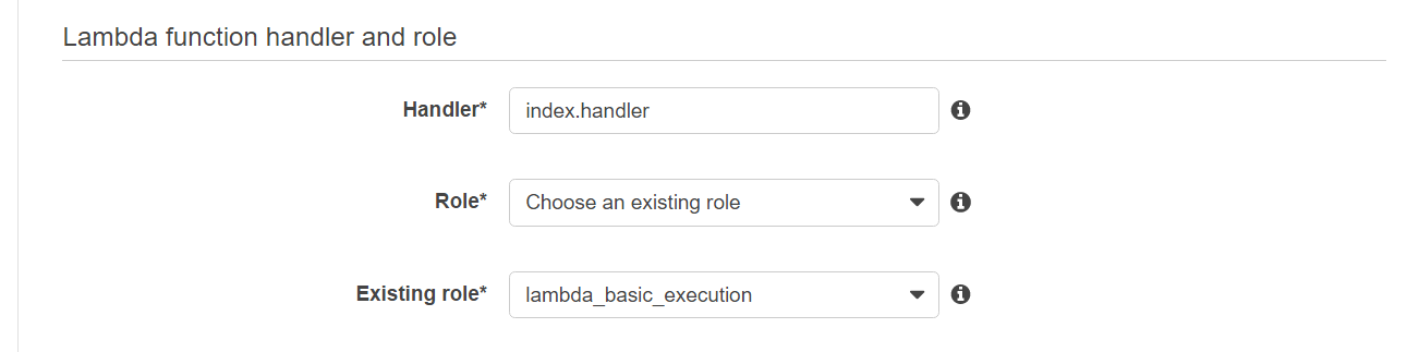 AWS lambda